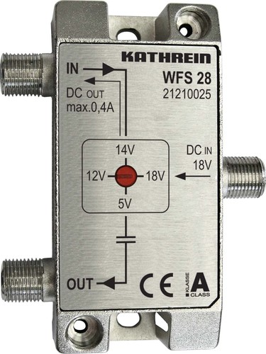 Kathrein Fernspeise-Weiche 5-2150MHz F-Conect. WFS 28