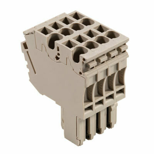 Weidmüller Stecker Steckanschl.,2.5mm² ZP 2.5/2AN/QV/4 Weidmüller Stecker Steckanschl.,2.5mm² ZP 2.5/2AN/QV/4