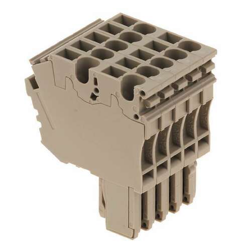 Weidmüller Stecker Steckanschl.,2.5mm² ZP 2.5/2AN/QV/5 Weidmüller Stecker Steckanschl.,2.5mm² ZP 2.5/2AN/QV/5