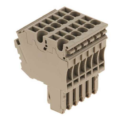 Weidmüller Stecker Steckanschl.,2.5mm² ZP 2.5/2AN/QV/6 Weidmüller Stecker Steckanschl.,2.5mm² ZP 2.5/2AN/QV/6