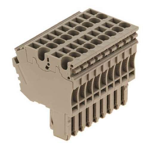 Weidmüller Stecker Steckanschl.,2.5mm² ZP 2.5/2AN/QV/9 Weidmüller Stecker Steckanschl.,2.5mm² ZP 2.5/2AN/QV/9
