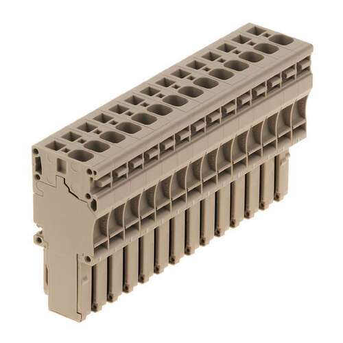 Weidmüller Stecker Zugfederanschl.,4mm² ZP 4/1AN/14 Weidmüller Stecker Zugfederanschl.,4mm² ZP 4/1AN/14