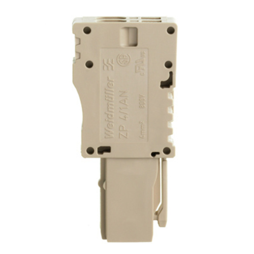 Weidmüller Stecker Zugfederanschl.,4mm² ZP 4/1AN/2 Weidmüller Stecker Zugfederanschl.,4mm² ZP 4/1AN/2
