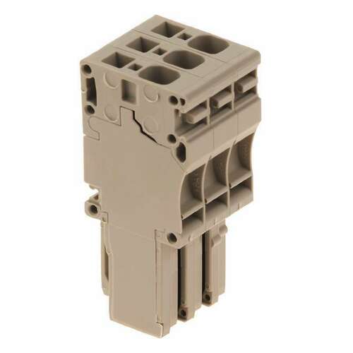 Weidmüller Stecker Zugfederanschl.,4mm² ZP 4/1AN/3 Weidmüller Stecker Zugfederanschl.,4mm² ZP 4/1AN/3