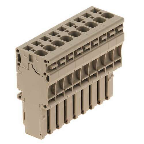 Weidmüller Stecker Zugfederanschl.,4mm² ZP 4/1AN/9 Weidmüller Stecker Zugfederanschl.,4mm² ZP 4/1AN/9