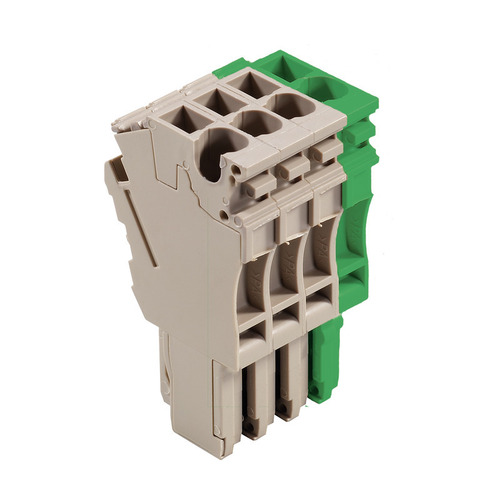 Weidmüller Stecker Steckanschl.,2.5mm² ZP2.5/1AN/QV/4GN/BE Weidmüller Stecker Steckanschl.,2.5mm² ZP2.5/1AN/QV/4GN/BE
