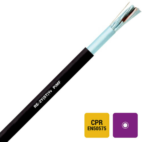 Lapp Kabel&Leitung UNITRONIC RE-2Y(ST)YV PIMF 2X2X0,5 BU 0032438/1000