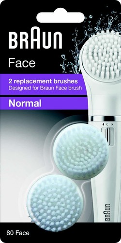 BRAUN Peeling-Bürste f.Face SE80 2er (VE2)