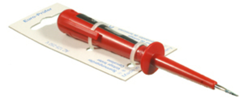 Scharnberger+Hasenbein Europrüfer 190mm rt 125-250VAC a.Blister 45805