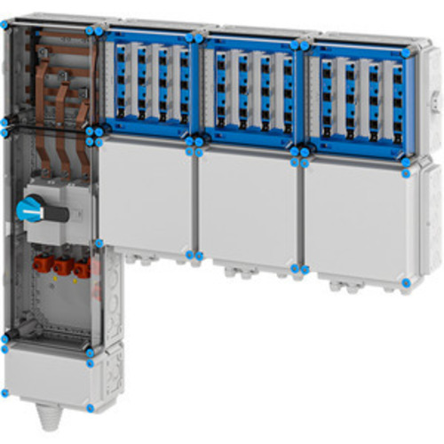 Hensel Ladeverteiler f.12 Ladep. a 22kW Mi EV 22kW 12000