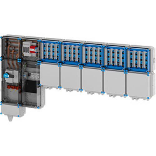 Hensel Ladeverteiler f.20 Ladep. a 22kW Mi EV 22kW 20001