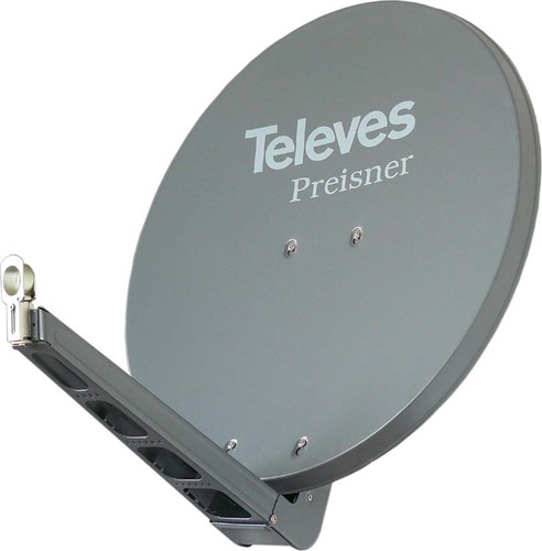 Televes QSD-Line Offset Reflektor 75x85cm Ral7011 S75QSD-G