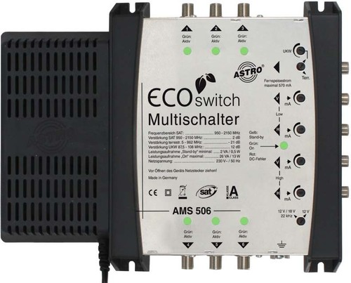 Astro Strobel Multischalter Standalone, 5 in 6 AMS 506 Ecoswitch