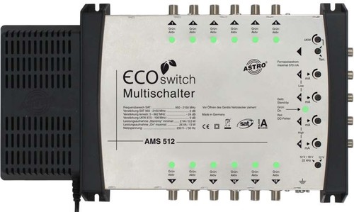 Astro Strobel Multischalter Standalone, 5 in 12 AMS 512 Ecoswitch