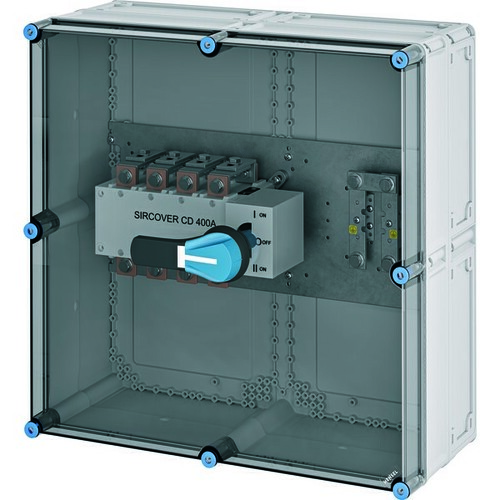 Hensel Mi-Lastumschaltergehäuse 400A 4polig + PE Mi 7883 Hensel Mi-Lastumschaltergehäuse 400A 4polig + PE Mi 7883