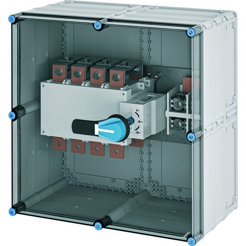 Hensel Mi-Lastumschaltergehäuse 630A 4polig + PE Mi 7884 Hensel Mi-Lastumschaltergehäuse 630A 4polig + PE Mi 7884