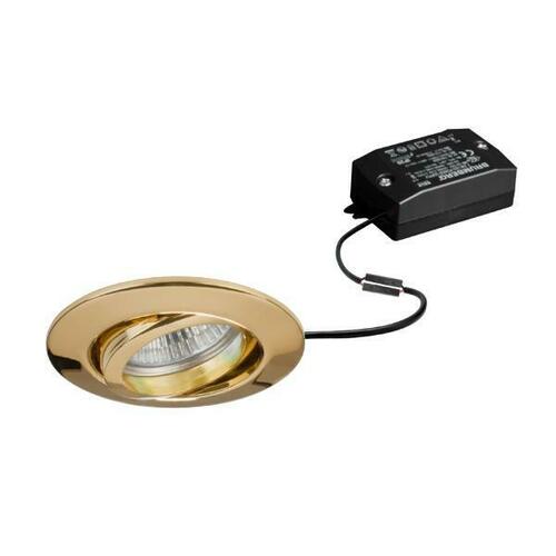 Brumberg Leuchten LED-Einbaustrahler 230V 3000K, gold 38141053