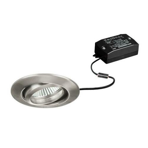 Brumberg Leuchten LED-Einbaustrahler 230V 3000K, nickel matt 38141153