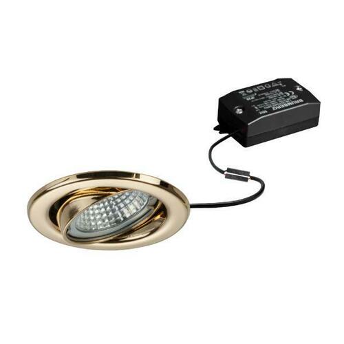 Brumberg Leuchten LED-Einbaustrahler 230V 3000K, gold 38180053
