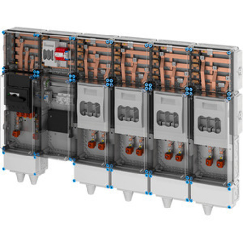 Hensel Ladeverteiler b. z. 4 Ladepunkte Mi EV 200kW 4001 Hensel Ladeverteiler b. z. 4 Ladepunkte Mi EV 200kW 4001