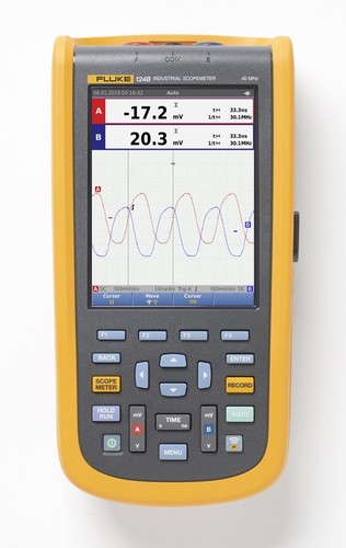 Fluke ScopeMeter 40MHz + SCC Set FLUKE-124B/EU/S