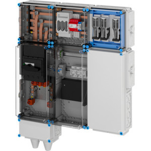 Hensel Ladeverteiler b. z. 3 Doppelladepu Mi EV 44kW 3001 Hensel Ladeverteiler b. z. 3 Doppelladepu Mi EV 44kW 3001