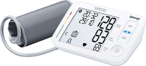 Sanitas SAN Blutdruckmessgerät Oberarmmessung SBM 37 Bluetooth