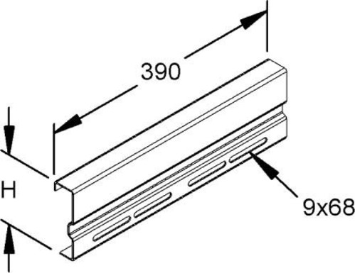 Rico Stoßstellenverbinder 105x390 173C9-A