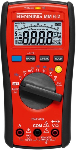 Benning Digital Multimeter True RMS MM6-2