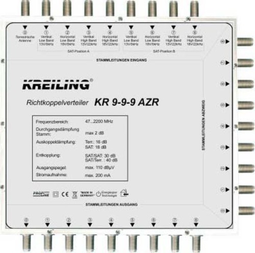 Kreiling Tech. Abzweiger mit Richtkoppler KR 9-9-9 AZR