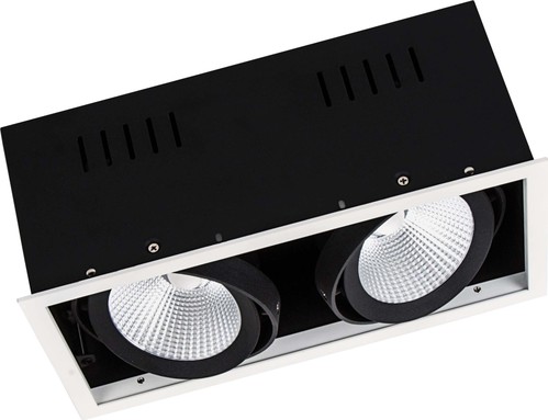 Ledvance LED-Einbaustrahler 2-fach . 3000K SPOT MULI2x30W3KFLWT