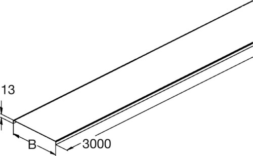Rico Abdeckung 500mmx3000mm 16W12-500