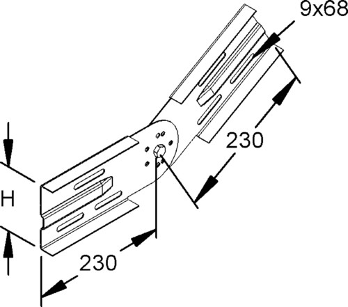 Rico Gelenkverbinder 163C9-C