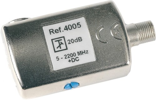 Televes Pegelsteller 20dB F-Bu/F-Quickst. PST 2200 FQ