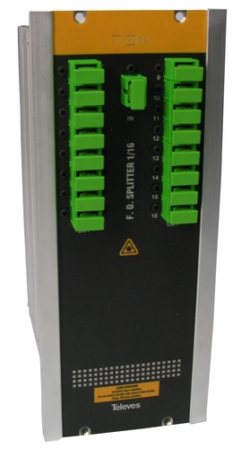 Televes Optischer Verteiler T-0X 16-fach UOV 16