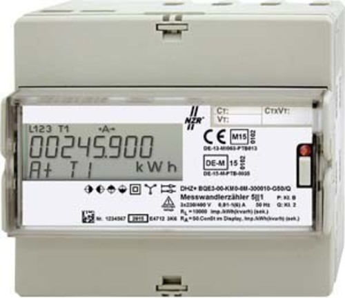 NZR Wechsel-/Drehstromzähler S0 2Tarif 1(6) A 57320305