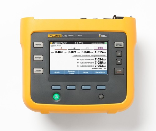 Fluke Energy Logger tragbar, ohne Zange FLUKE-1732/B
