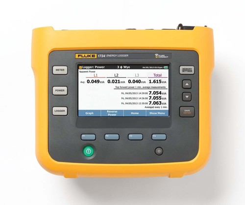 Fluke Energy Logger tragbar, ohne Zange FLUKE-1734/B