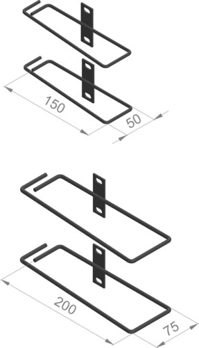 Enoc Kabelführungsbügel 50x150mm TFBS S-S (VE1paar)