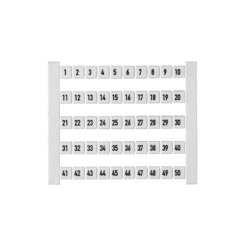 Weidmüller Klemmenmarkierer dekafix DEK 6,5FW#0468160000