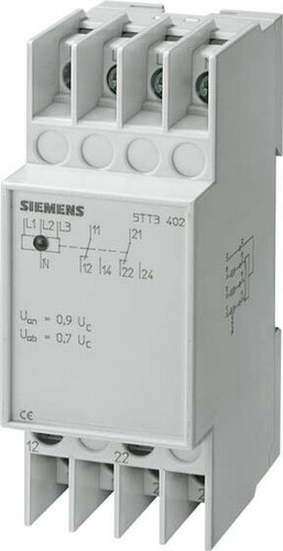 Siemens Indus.Sector Spannungsrelais 230/400VAC 2V 5TT3403