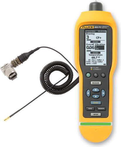 Fluke Vibrometer Equipment FLUKE-805 FC/805 ES
