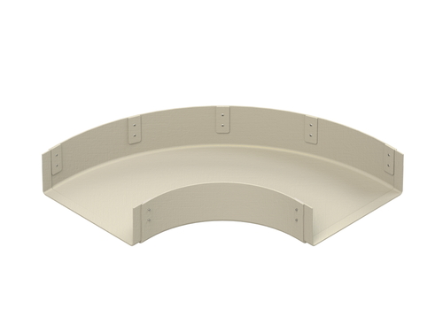 Niedax GFK-Bogen 90Grad Groß KKB 110.100