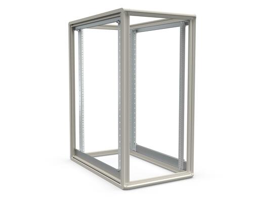 Enoc Grundgestell 20 HE 600x1000x1000 gr Fo1 61010