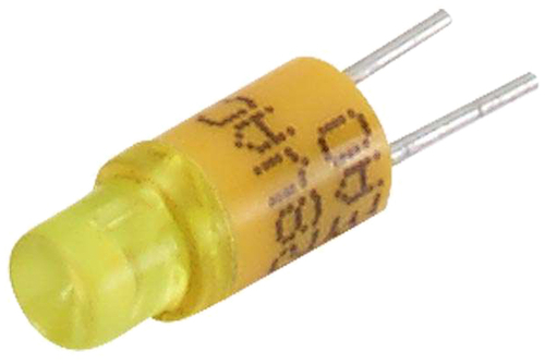 Eao Single Led T1 Bi Pin rot 28VAC/DC 5mA/9mA 10-2613.1072