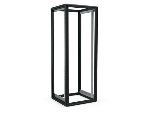 Enoc Grundgestell 38 HE 600x800x1800 schwarz Fo1 6818-S