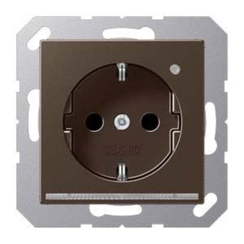 Jung SCHUKO-Steckdose 16A 250V LED-Orient.licht weiß A 1520-O MO LNW