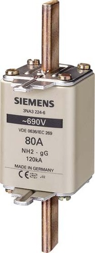 Siemens Dig.Industr. NH-Sicherungseinsatz G2 160A 690AC/440VDC 3NA3236-6