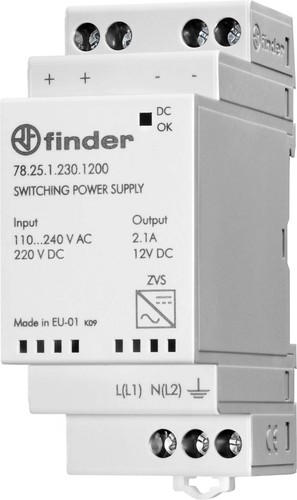 Finder Schaltnetzteil 12VDC 25W 78.25.1.230.1200