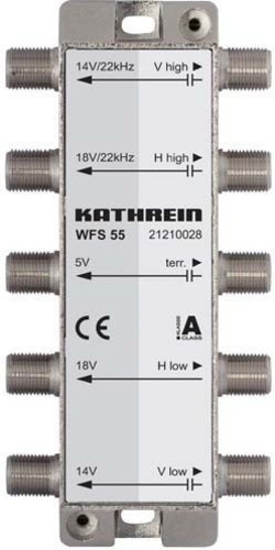 Kathrein Einspeiseweiche F-Anschluss WFS 55